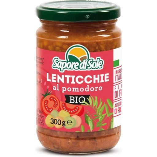 Sapore di Sole Bio soczewica w sosie pomidorowym - 300 g