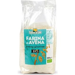 Sapore di Sole Organic Whole Grain Oatmeal Flour - 500 g