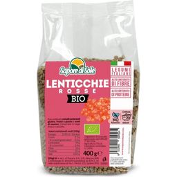 Sapore di Sole Organic Red Lentils - 400 g