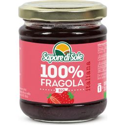 Sapore di Sole Biologische 100% Italiaanse Aardbeien - 210 g