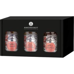 Set of 3 Tea Blends in Corked Glass Jars - Fruity Autumn - 1 Set