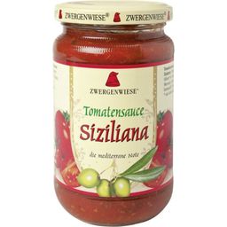 Zwergenwiese Biologische Siciliaanse Tomatensaus - 340 ml
