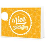 "Nice Birthday" bon podarunkowy do samodzielnego wydrukowania