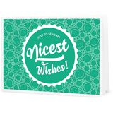 "Nicest Wishes" dárkový poukaz k vytištění