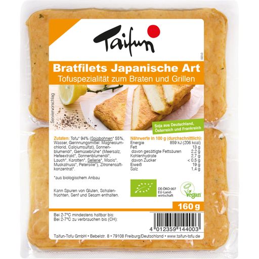 Taifun Filetes de Tofu Bio al Estilo Japonés - 160 g
