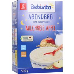Bebivita Beikost Abendbrei Milchreis mit Apfel - 500 g