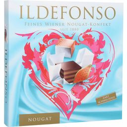 Najlepsze wiedeńskie czekoladki nugatowe z motywem serca - 150 g