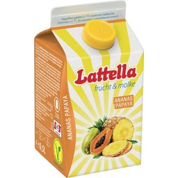 Lattella Napitek iz sirotke - ananas/papaja - 500 ml