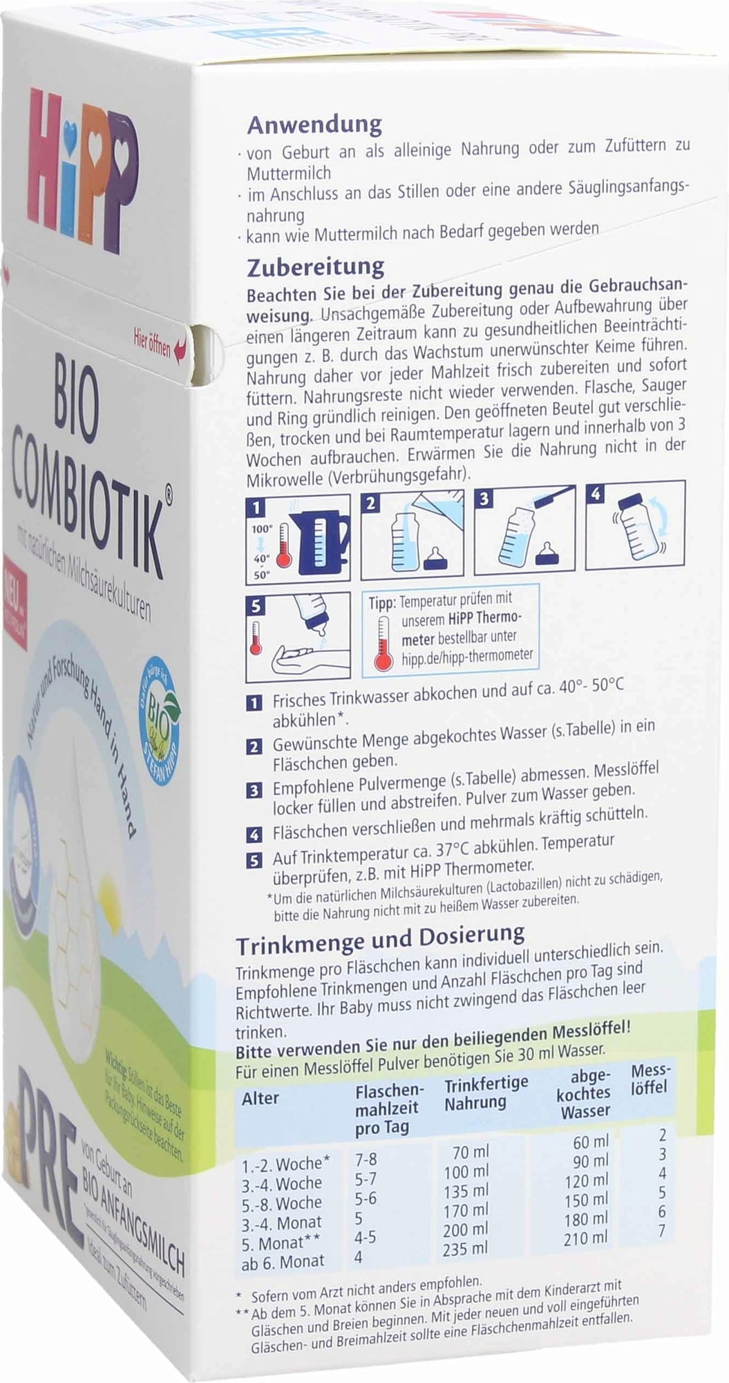Preparado para Lactantes a Base de Leche de Vaca PRE BIO COMBIOTIK® - 600 g