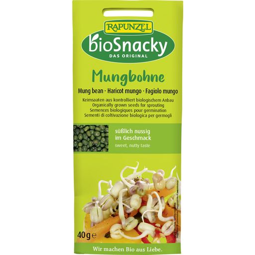 Rapunzel bioSnacky Sprout Seeds - Mung Beans - 40 g