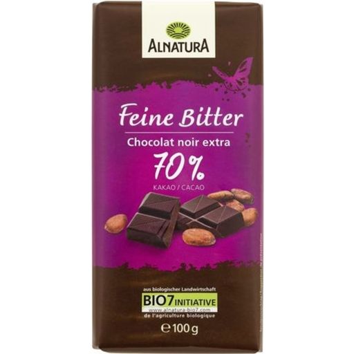 Alnatura Bio jemná hořká čokoláda - 100 g