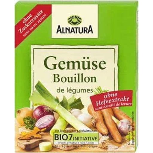 Alnatura Bouillon de Légumes Bio -  Cubes - 66 g