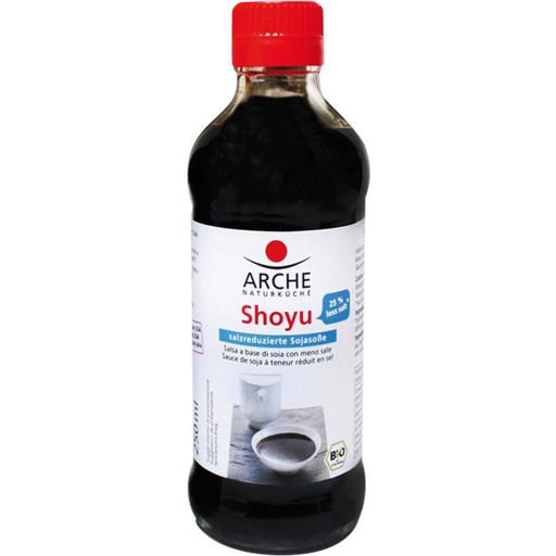 Arche Naturküche Shoyu Bio -  À Teneur Réduite en Sel - 250 ml