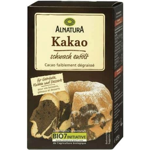 Alnatura Organic Cocoa, Reduced Fat - 125 g