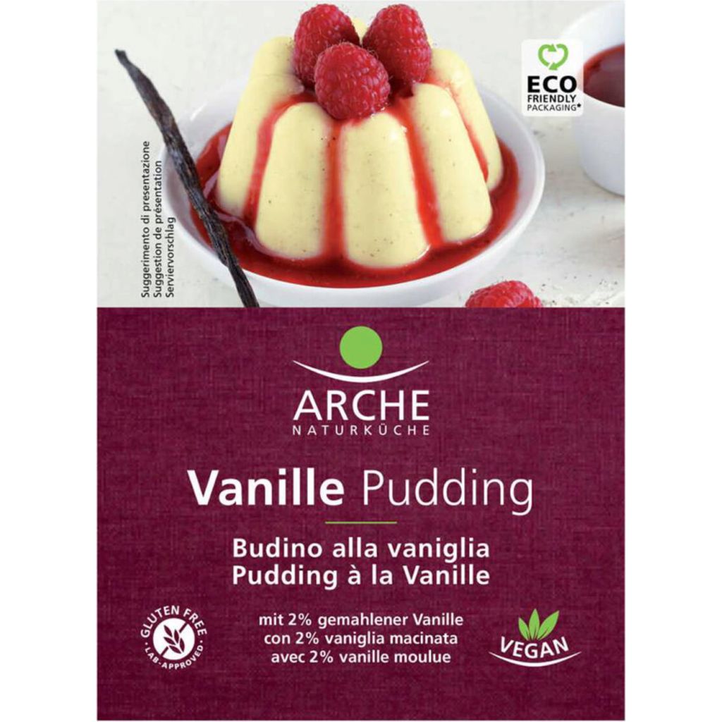 Arche Naturk che Organic Vanille Pudding 40 g Piccantino Online