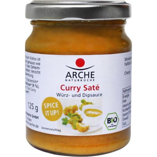 Arche Naturküche Bio Curry-Saté začimba in dip omaka - 125 g