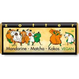 Zotter Schokoladen Bio Mandarine - Matcha - Kokos - 70 g