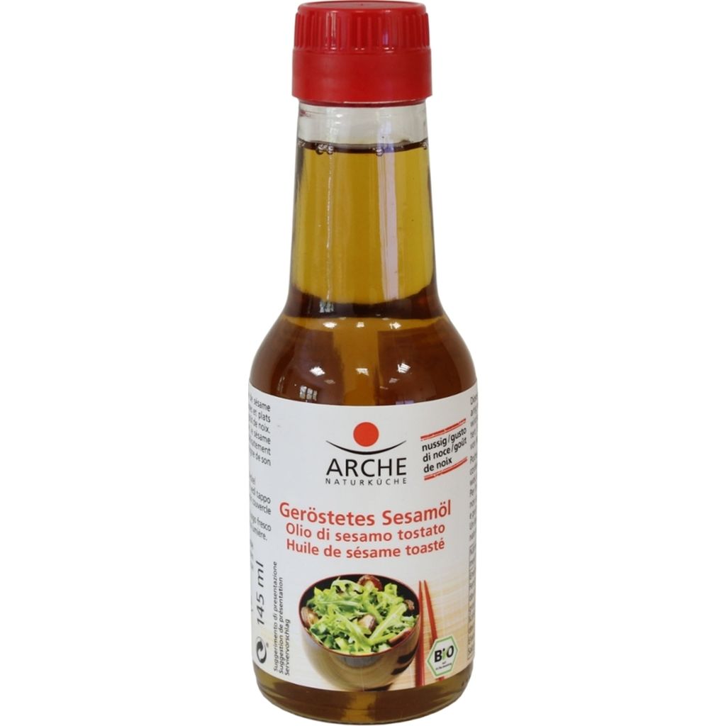 Arche Naturk che Organic Sesame Oil Roasted 145 ml Piccantino