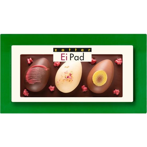 Zotter Schokoladen Trío de Huevos de Chocolate - 90 g