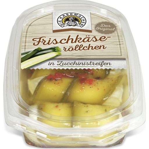 Die Käsemacher Frischkäseröllchen mit Zucchini umrollt - 180 g