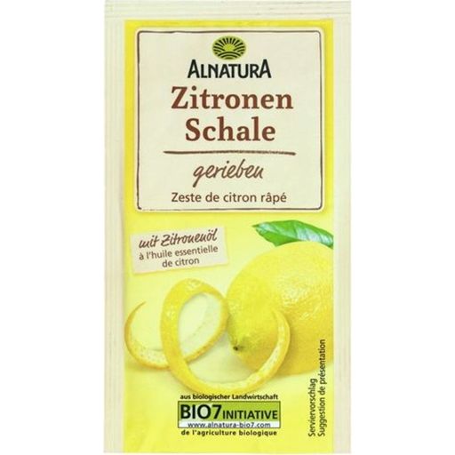 Alnatura Bio Zitronenschale gerieben - 5 g
