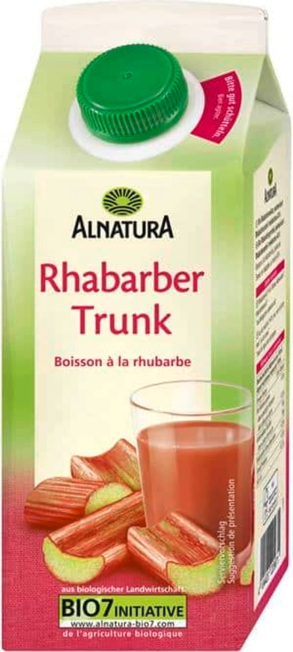 Alnatura Bebida de Ruibarbo Bio
