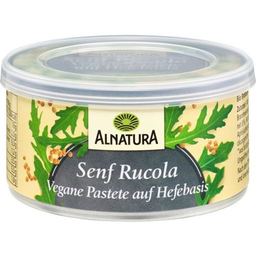 Alnatura Paté Vegano con Mostaza y Rúcula Bio - 125 g