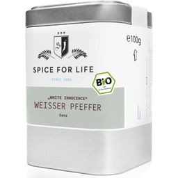 Spice for Life Poivre Blanc Bio - Entier - 100 g