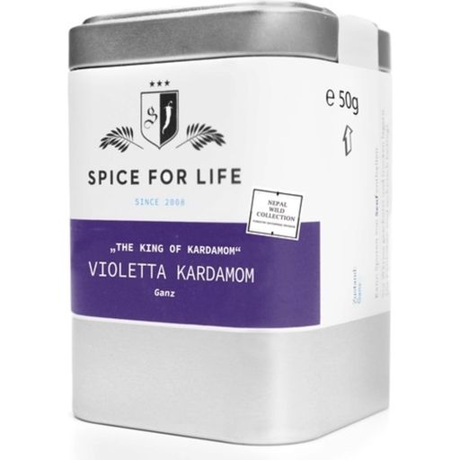 Spice for Life Cardamomo Violetta - Intero - 50 g