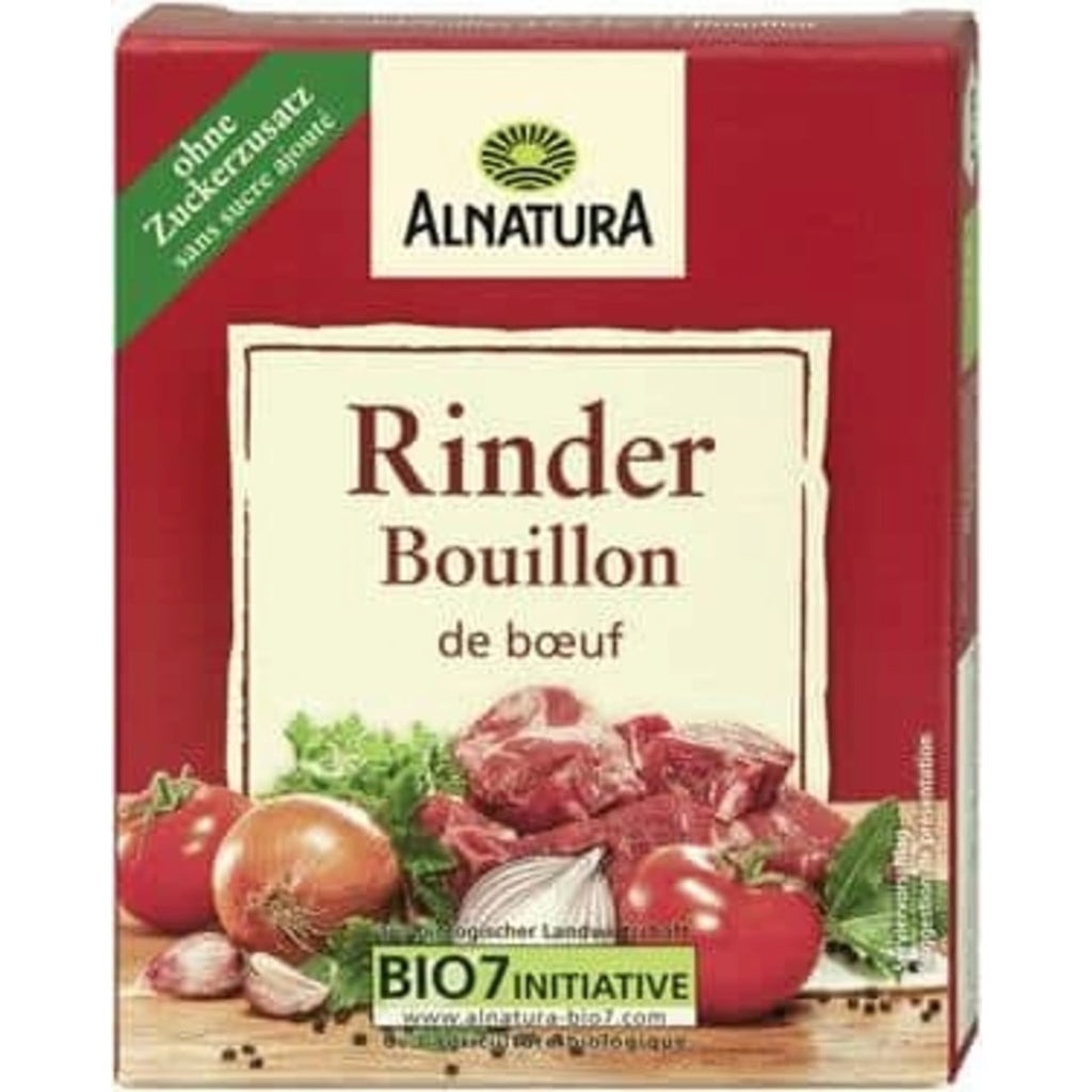 Alnatura Organic Beef Bouillon Cubes, 66 g Piccantino Online Shop