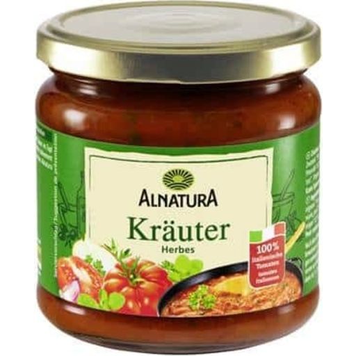 Alnatura Biologische Tomatensaus, Kruiden - 350 ml