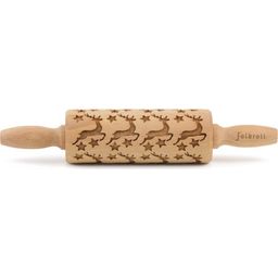 folkroll Reindeer & Stars Rolling Pin - junior