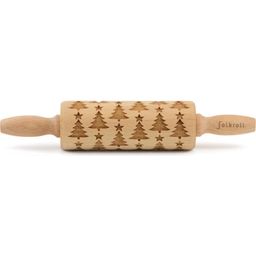 folkroll Christmas Tree Rolling Pin - junior