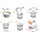 Denk Keramik Yogurtera - 1 set