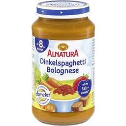 Bio otroška hrana - pirini špageti z bolonjsko omako - 220 g