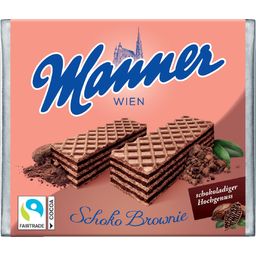 Manner Chocolade Brownie Wafels - Pak - 1 Stuk