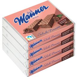 Manner Barquillos de Brownie de Chocolate - 4 piezas