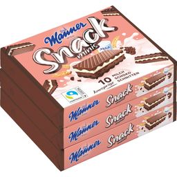 Manner Snack Minis Cioccolato - Pacchetto - 3 pezzi