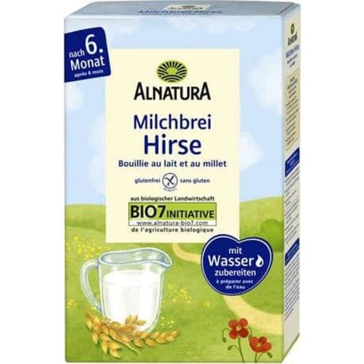 Alnatura Bouillie Bébé Bio - Lait & Millet - 250 g