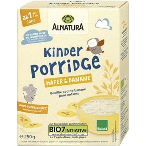 Alnatura Organic Oat-Banana Porridge for Toddlers - 250 g