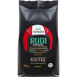 Herbaria Bio Kávé "Rudi" - Koffeinmentes, őrölt