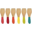 Pebbly Kleurrijke Bamboe Raclette Spatels - 1 set