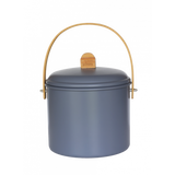 Pojemnik na kompost o pojemności 7 litrów, z metalu i bambusa