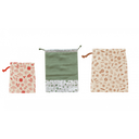 Pebbly Organic Cotton Bags - Set of 3 - 1 Set