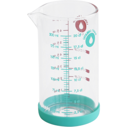 Pebbly Glass Measuring Cup