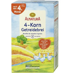 Alnatura Bio otroška kaša, 4 žita - 250 g