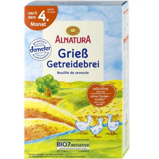Alnatura Bio Baby Grieß Getreidebrei - 250 g