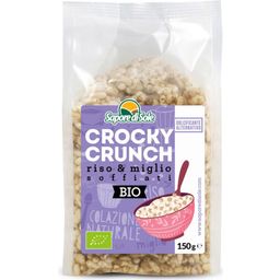 Crocky Crunch Bio - Riso e Miglio Soffiato - 150 g