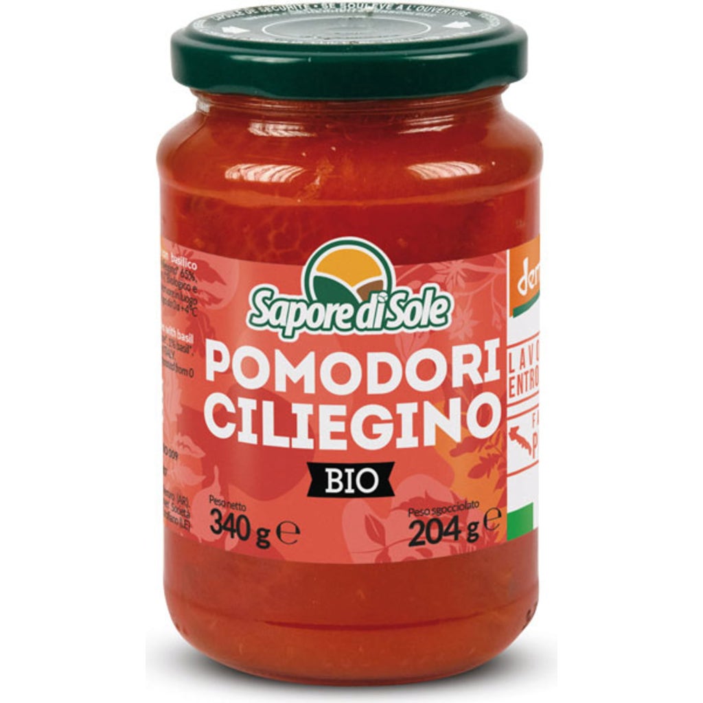 Sapore di Sole Sauce aux Tomates Cerises, 340 g - Boutique en ligne