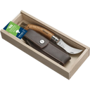 Couteau à Champignon Pliant Plumier N°08 en Chêne avec Étui - 1 kit(s)